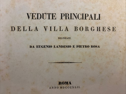 Roma vedute principali della - roma"vedute,